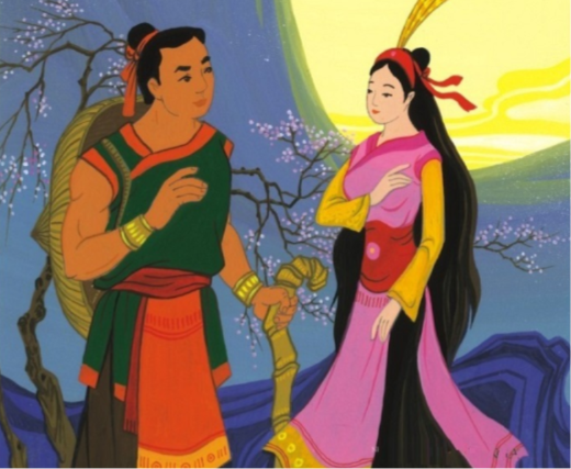 CHỬ ĐỒNG TỬ VÀ CÔNG CHÚA TIÊN DUNG